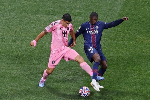 Ousmane Dembélé ja Lionel Messi kohtaavat jälleen kentällä